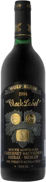 Black Label Wolf Blass 1994 Dominique Fornage Wine Vin ecole nobilis