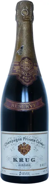 Champagne Krug Private Cuvee Reserve Brut a Dominique Fornage Wine Vin ecole nobilis