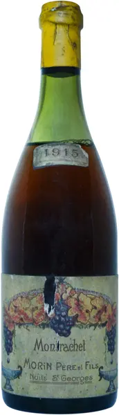 Montrachet Morin Pere Fils 1915 Dominique Fornage Wine Vin ecole nobilis