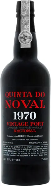 Porto Quinta Noval Nacional 1970 a Dominique Fornage Wine Vin ecole nobilis