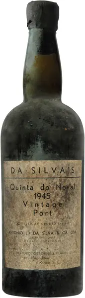 Porto Quinta Noval Vintage 1945 Silva Dominique Fornage Wine Vin ecole nobilis