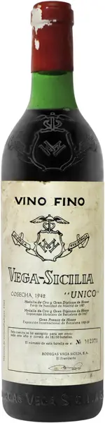 Vega Sicilia Unico 1942 Dominique Fornage Wine Vin ecole nobilis