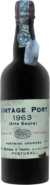 Porto Borges 1963 Vintage Dominique Fornage Wine Vin ecole nobilis