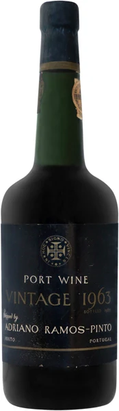 Porto Ramos Pinto Adriano 1963 Vintage Dominique Fornage Wine Vin ecole nobilis