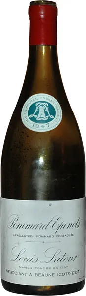 Pommard Epenots Louis Latour 1947 Dominique Fornage Wine Vin ecole nobilis