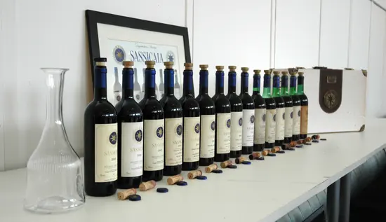 Sassicaia Tenuta San Guido Bolgheri verticale a Arvinis b Marchesi Incisa Rocchetta Antinori Dominique Fornage Wine Vin ecole nobilis